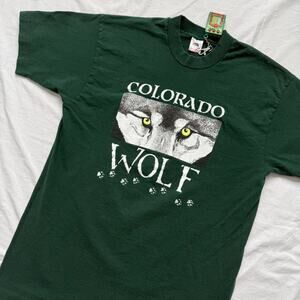 Vintage 90’s Colorado Wolf T-Shirt - M